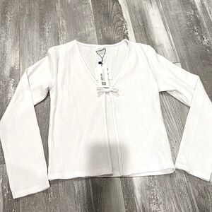 Zara Open Rib Shirt